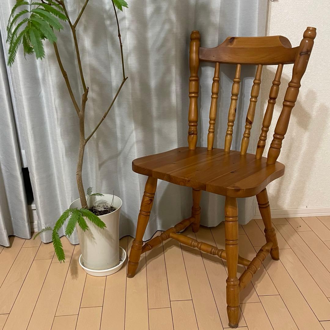 mi様　ウィンザーチェア カントリー　天然木 アンティーク ダイニングチェア