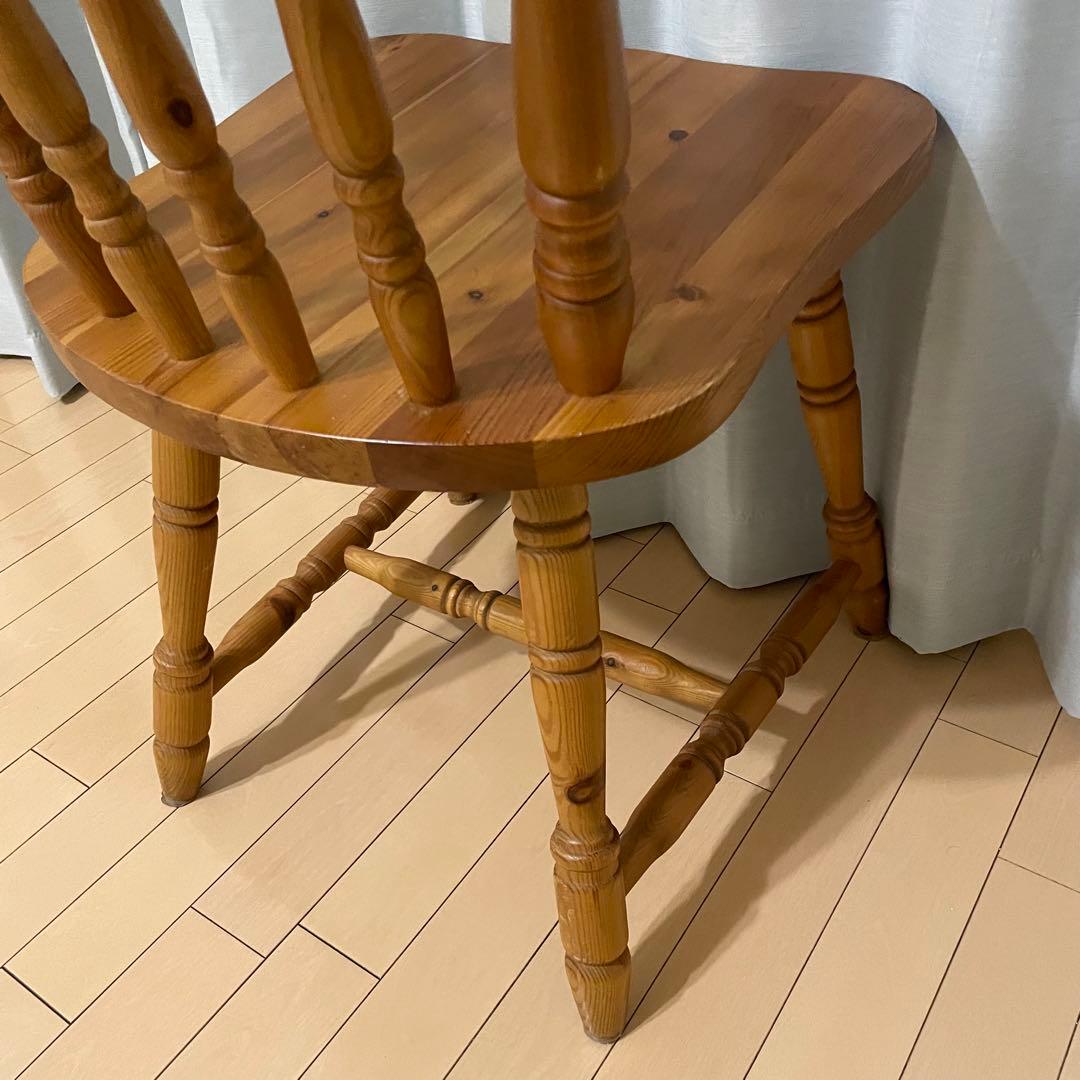 mi様　ウィンザーチェア カントリー　天然木 アンティーク ダイニングチェア