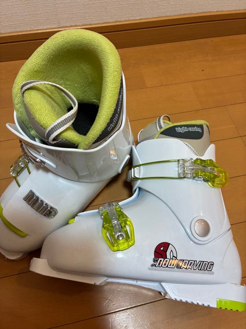 美品艶ピカ スキーセット110cm 靴21cm身長105〜125cm用 値下げ可