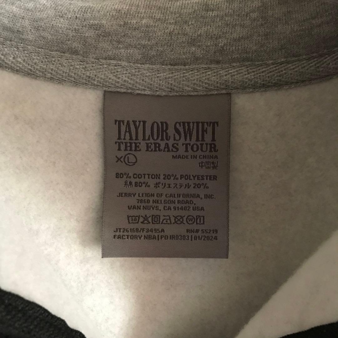 Taylor Swift　ライブ グッズ　ジッパースウェット
