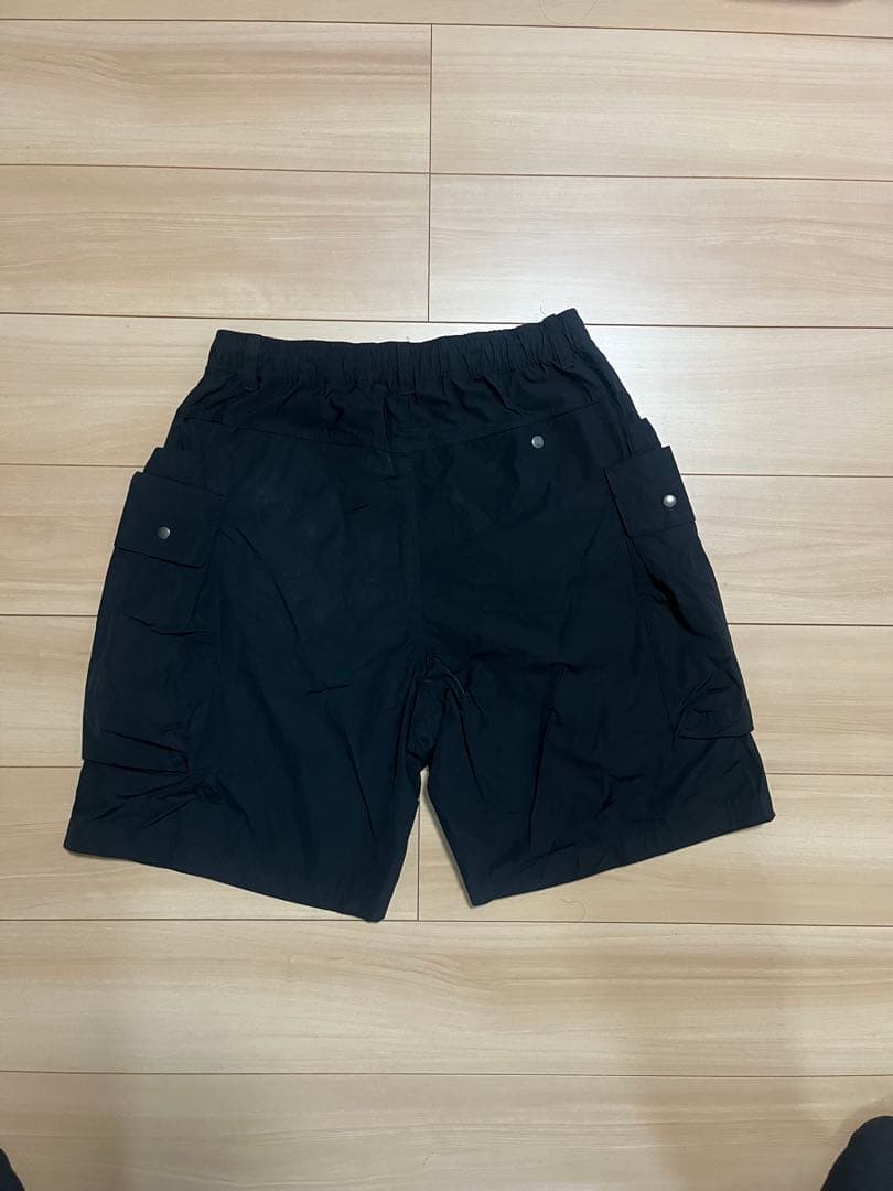 パンツ Italian fabric military shorts echeveria