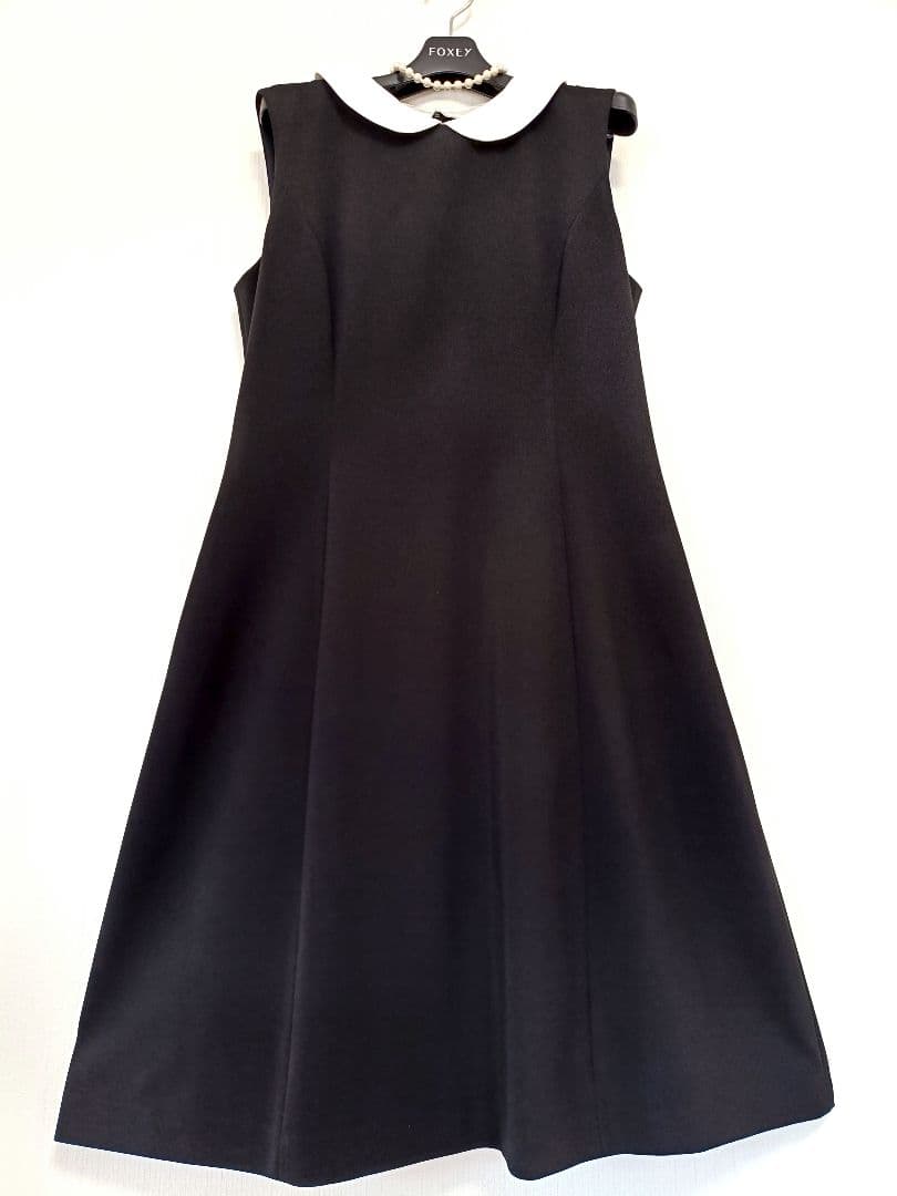 ☆フォクシーニューヨークPetit Noir ALICE 白襟ワンピース希少42