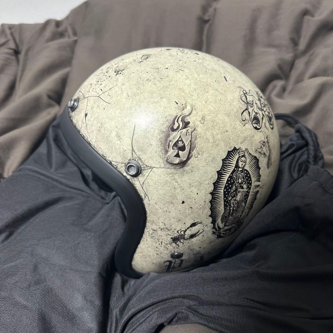 ジェットヘルメット ペイント済