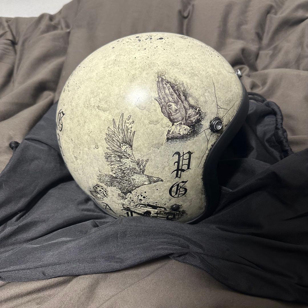 ジェットヘルメット ペイント済