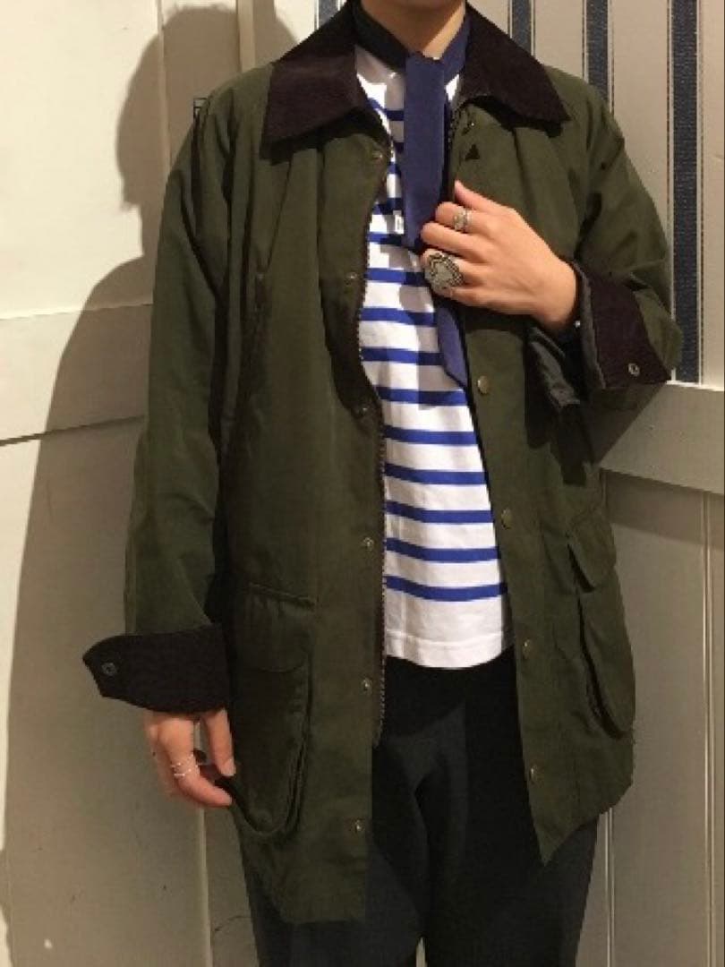 BEAMS BOY ウェザーワックスライトブルゾン