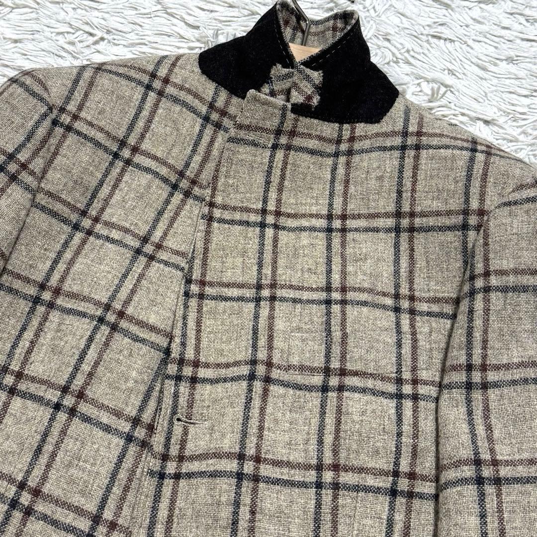 未使用級 MORLES ツイード テーラードジャケット XLサイズ 段返り3B