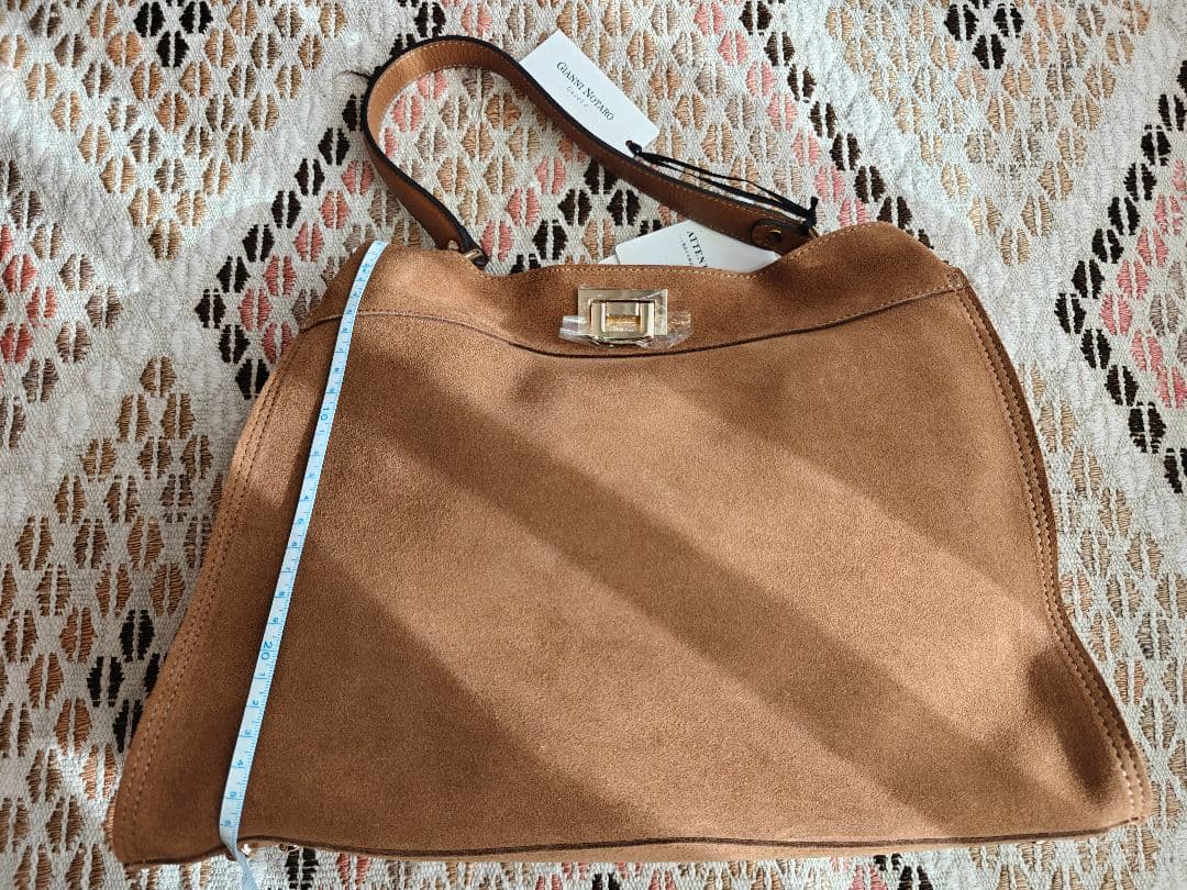 【新品未使用】GIANNI NOTARO イエナ スエード バッグ タグ付き