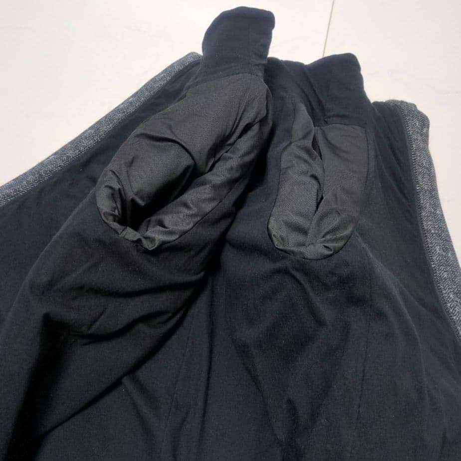 美品✨️pas de calais ヘリンボーン 中綿キルティング ロングコート