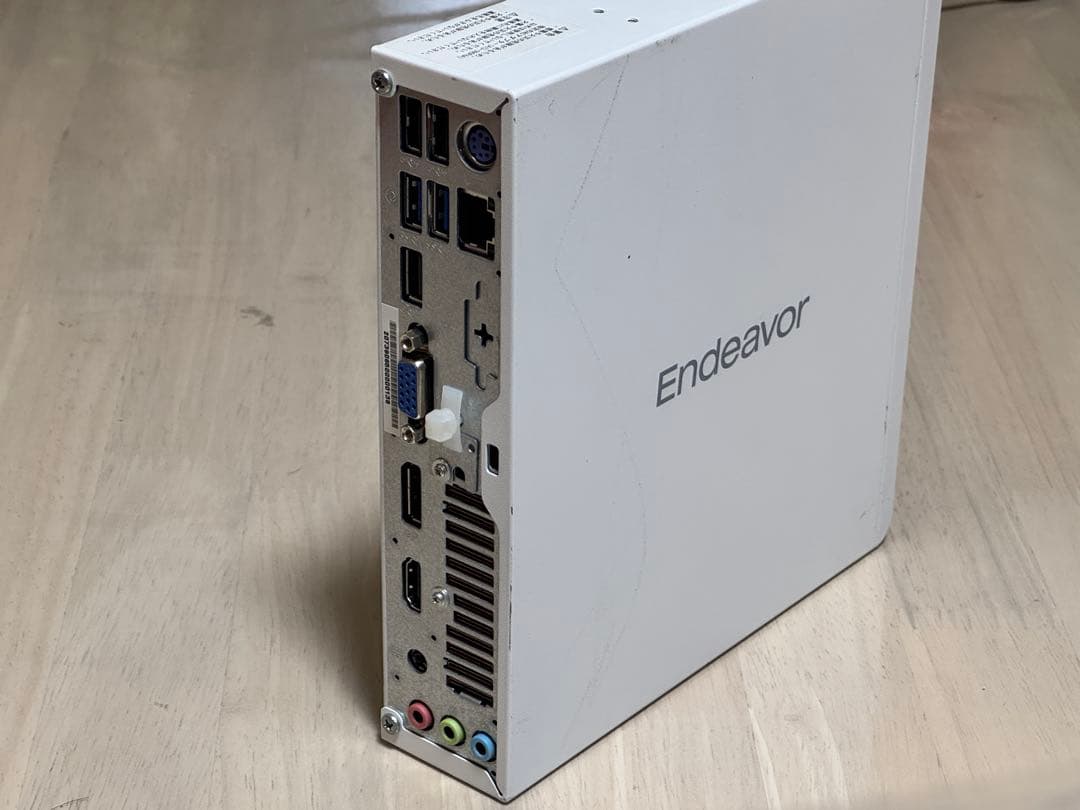 Endeavor ST190E 第8世代i3 Win11 小型PC