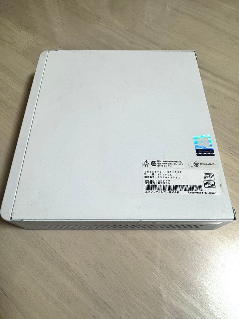 Endeavor ST190E 第8世代i3 Win11 小型PC