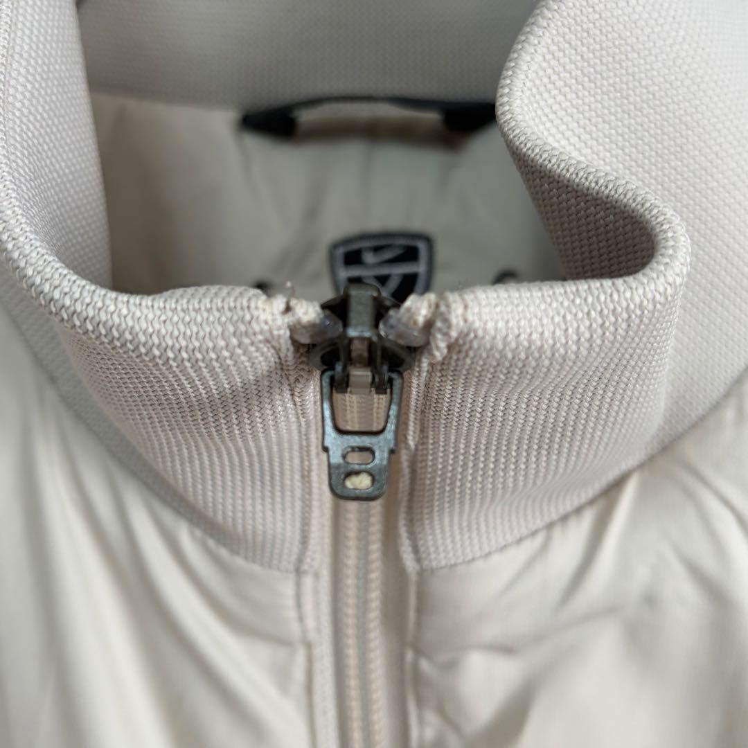 L 白 ナイキ NIKE golf ゴルフ ジャケット ブルゾン 袖取り外し可能