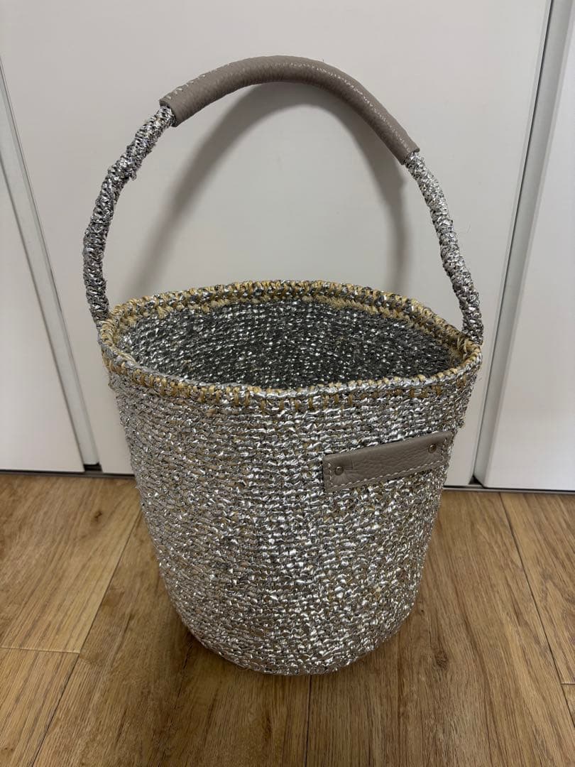 meong bleu★ザイザルバックシルバー