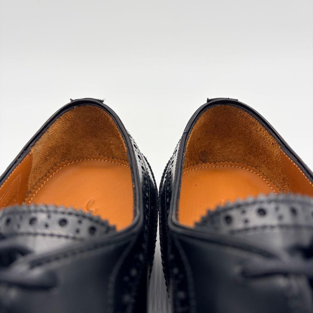 【新品】ジャランスリウァヤ ウィングチップ 26cm ブラック 外羽根 革靴②