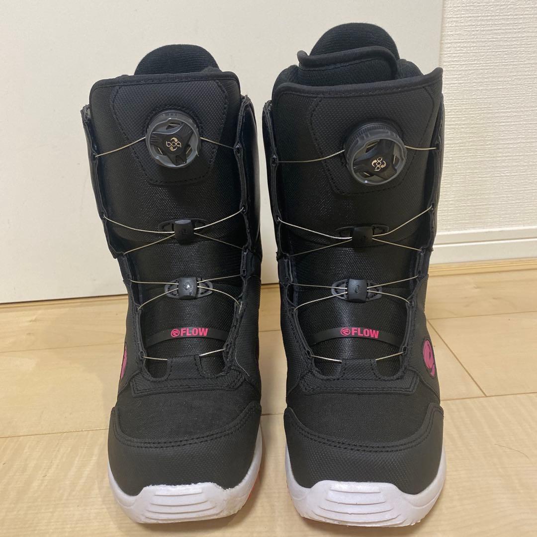 【美品_即日発送】 FLOW スノボブーツ　VEGA BOA　23.5cm
