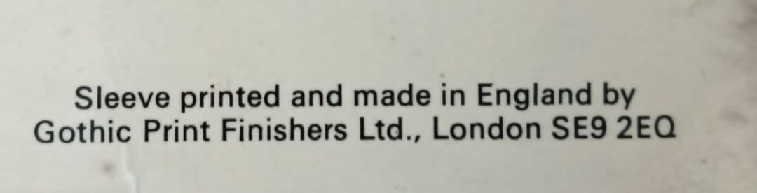 Led Zeppelin III/英1973年プレス