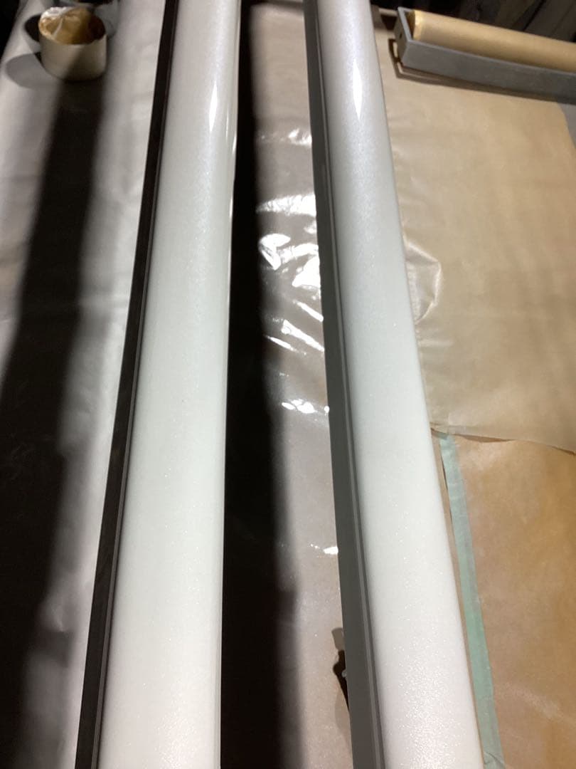 ハイエース200系ギブソンサイドステップ070塗装。