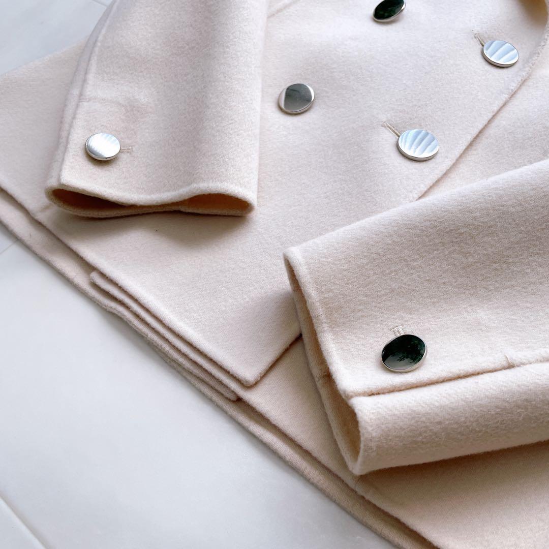 人気✨マックスマーラ クチートアマーノ ジャケット ダブルフェイス ウール 40