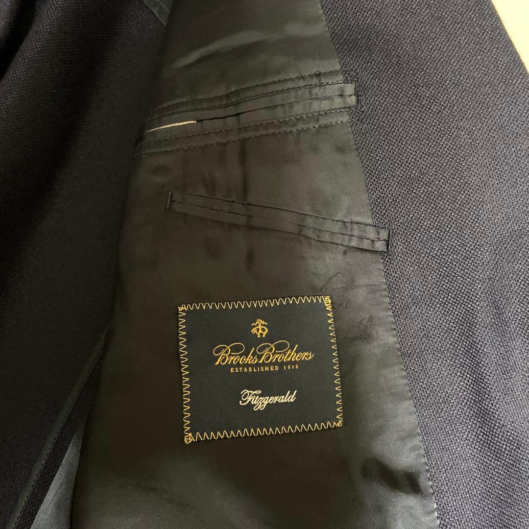 【極美品】Brooks Brothers 紺ブレ Fitzgerald 42R