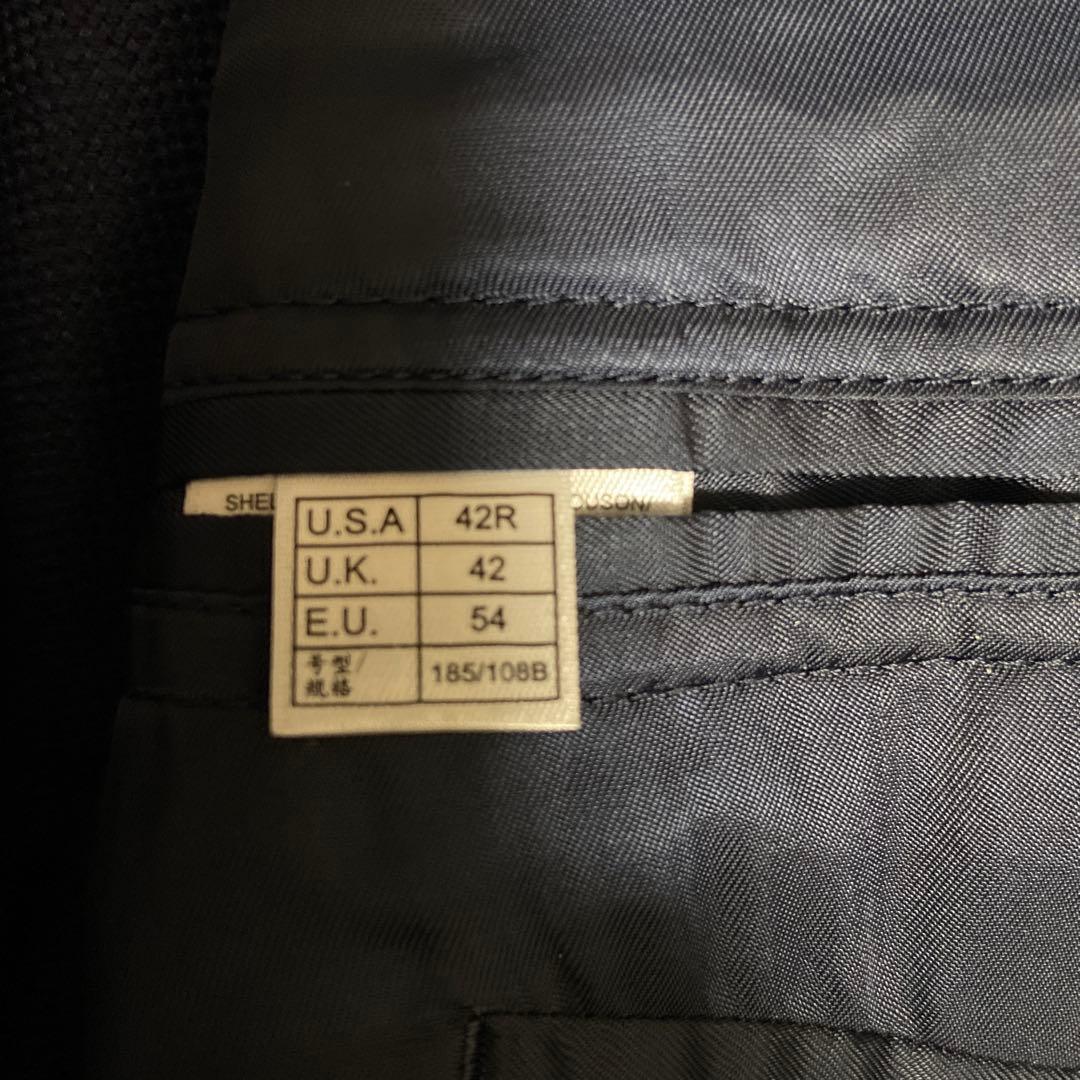 【極美品】Brooks Brothers 紺ブレ Fitzgerald 42R