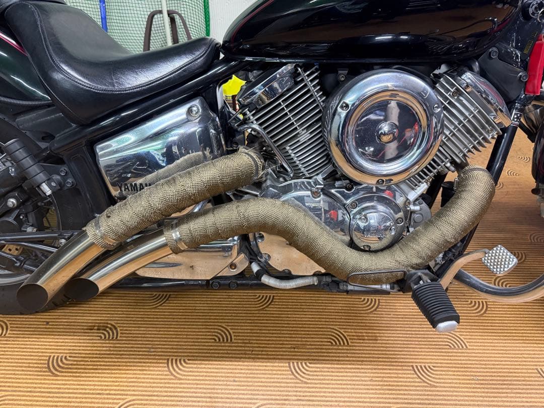 ヤマハ ドラッグスター1100ステンレスマフラー