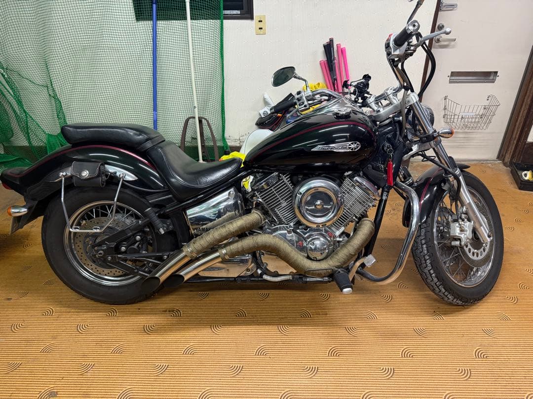 ヤマハ ドラッグスター1100ステンレスマフラー