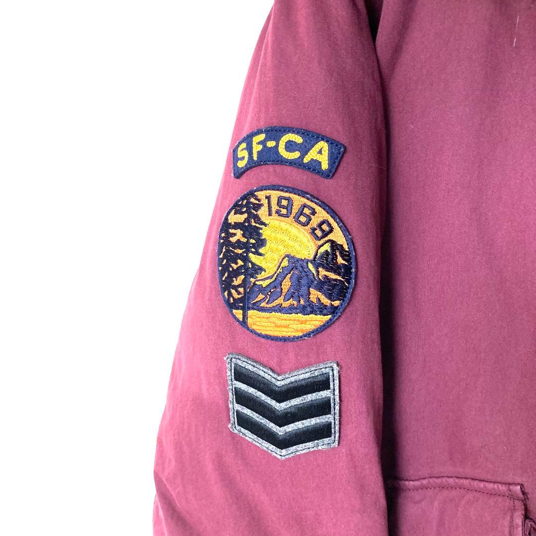 GAP ギャップ USA 刺繍 MA-1 フライトジャケット