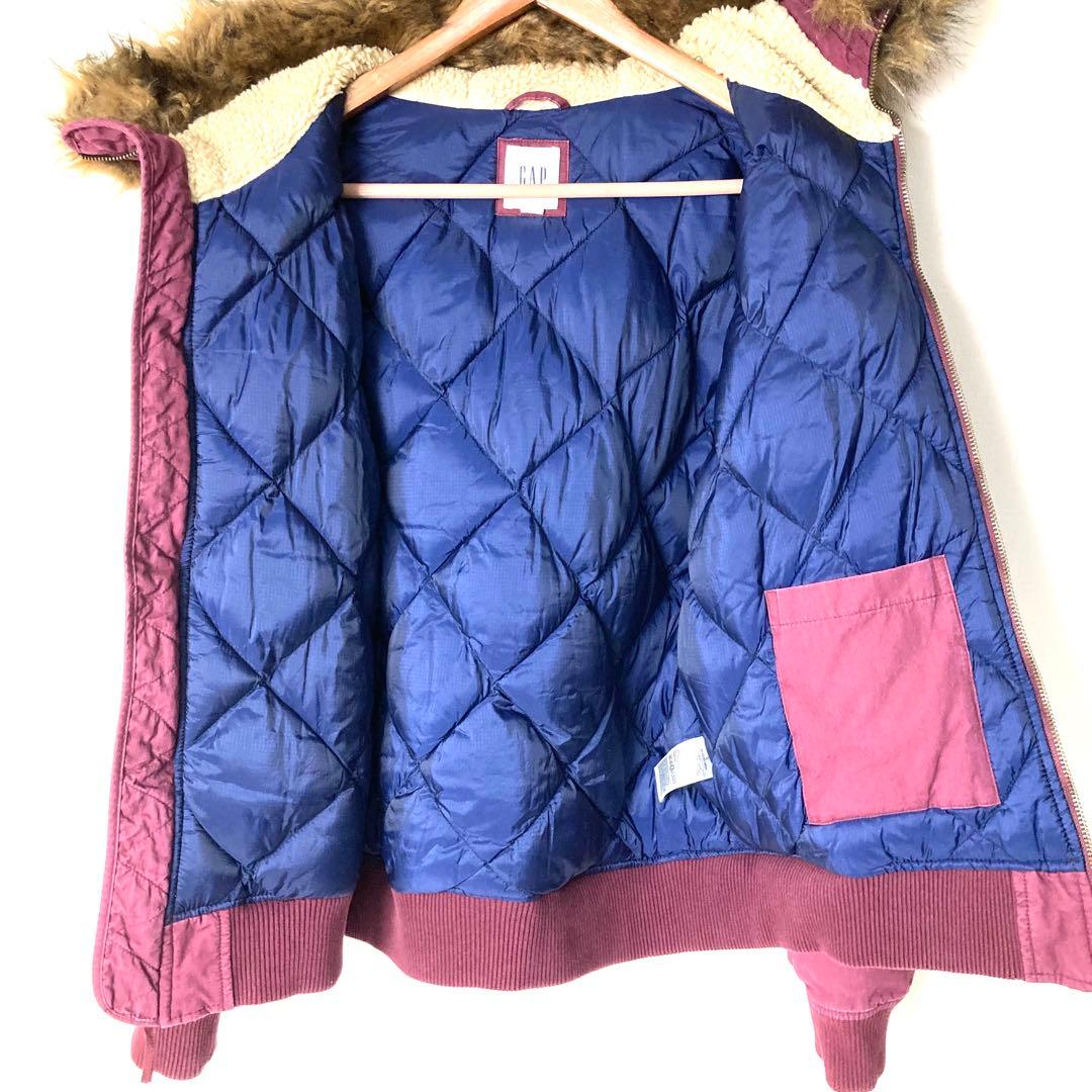 GAP ギャップ USA 刺繍 MA-1 フライトジャケット