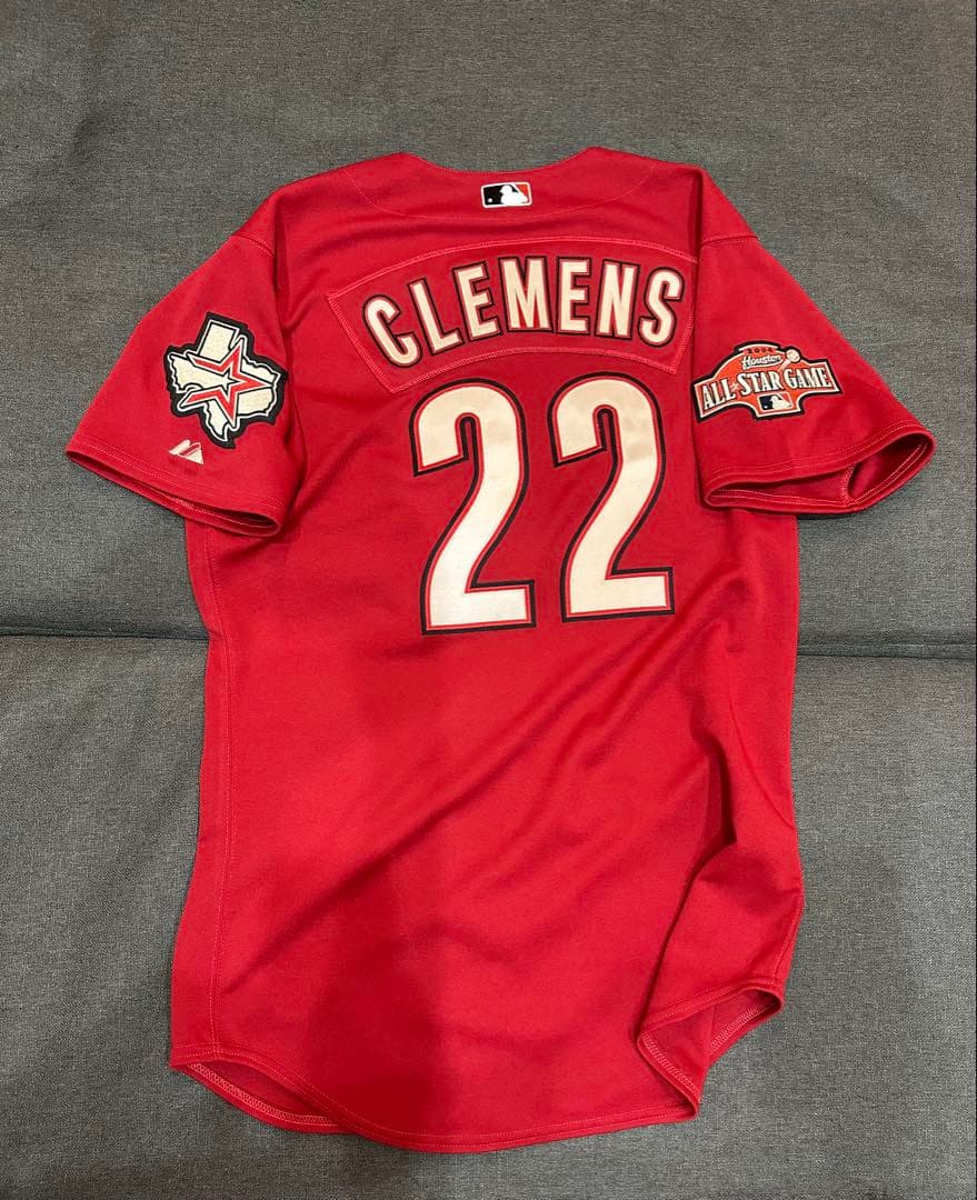 ロジャー・クレメンス　ユニフォーム　ジャージ　アストロズ　オールスター　USA製