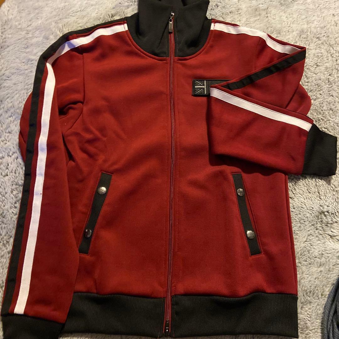 Bukta トラックジャケット ジャージ ボルドー 赤 英国 UK