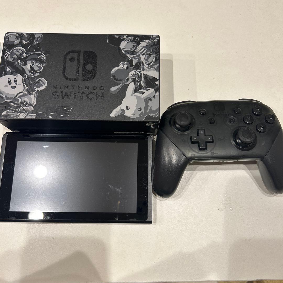 NintendoSwitch 液晶本体＋Pro コントローラー(プロコン)