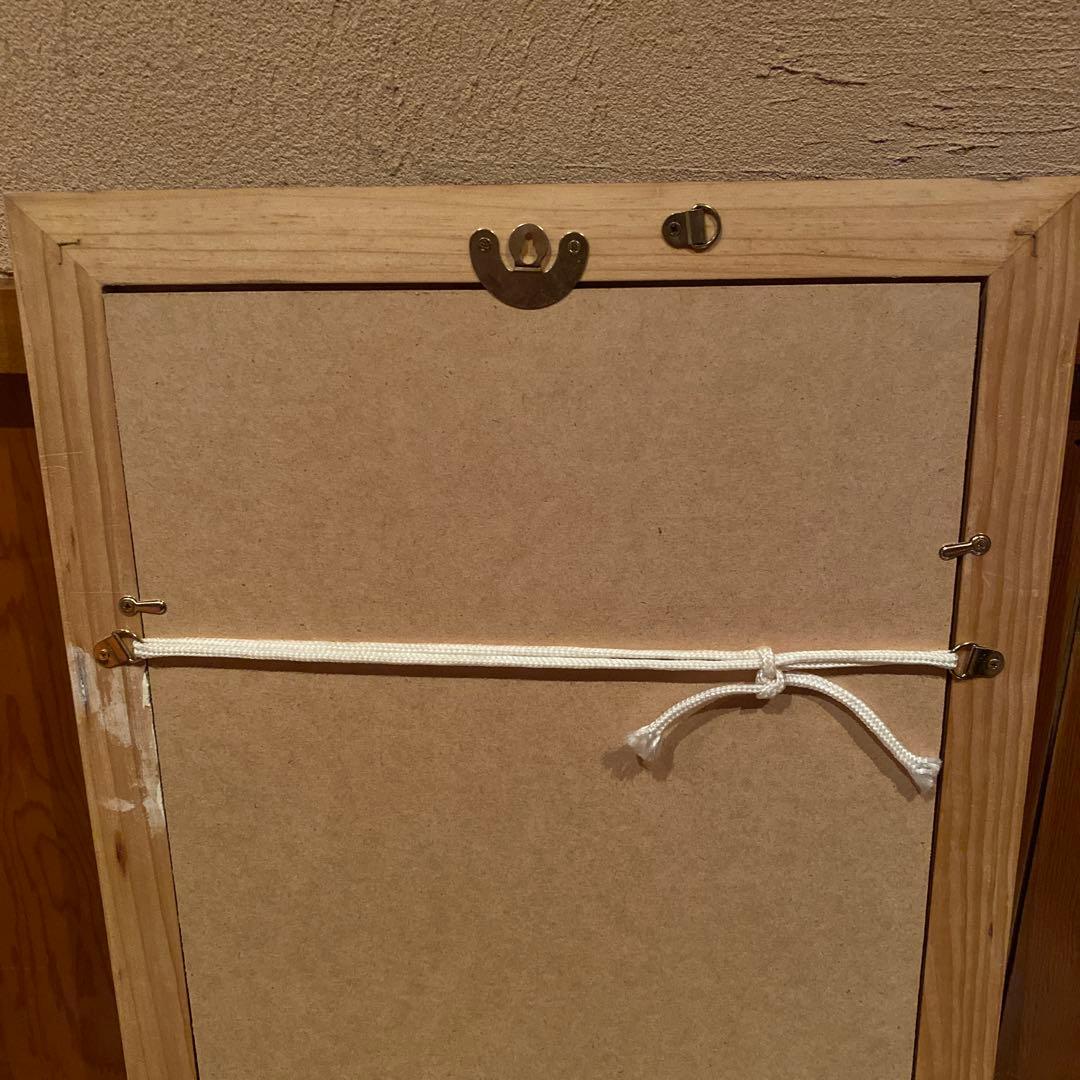 関口コオ・木版画 子供と犬