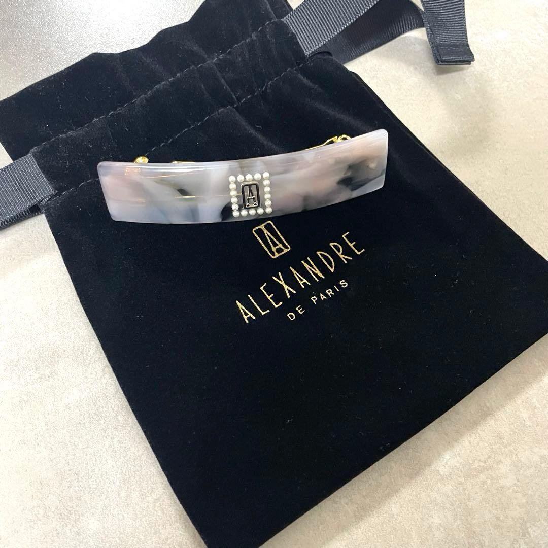 完売品　ALEXANDRE DE PARIS ヘアアクセサリー　バレッタ