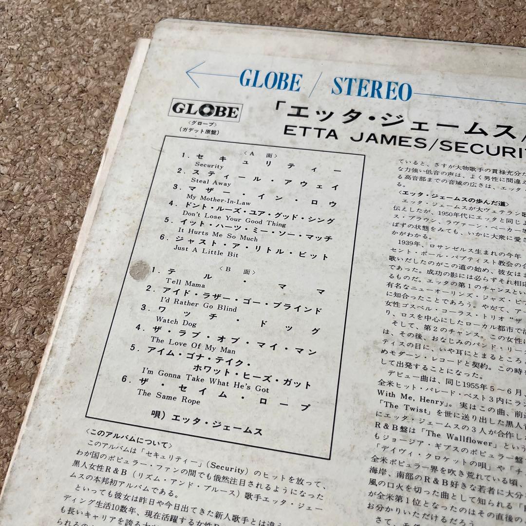 国内オリジナル盤60sソウル【Etta James・Tell Mama