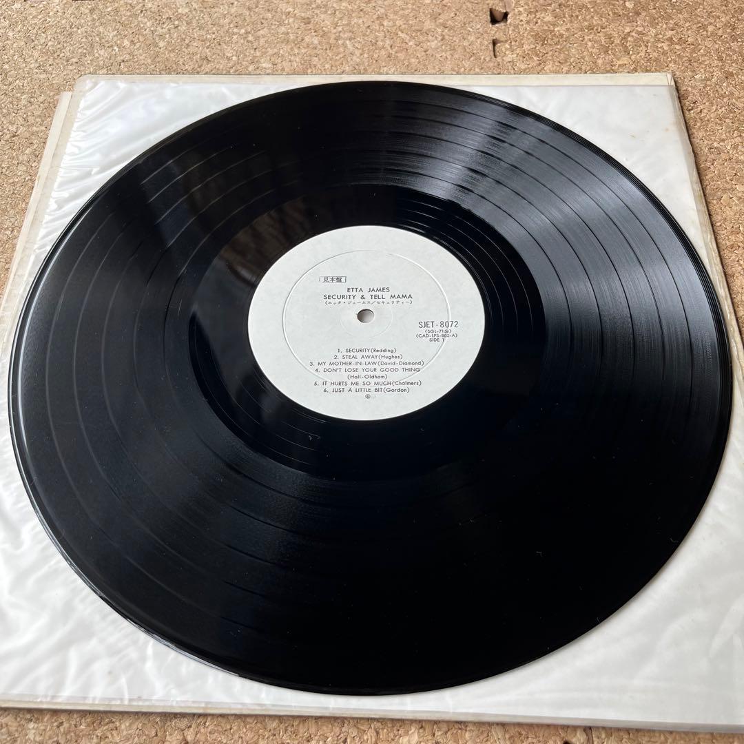 国内オリジナル盤60sソウル【Etta James・Tell Mama