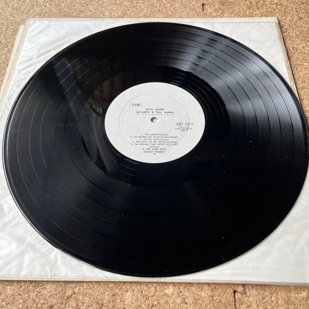 国内オリジナル盤60sソウル【Etta James・Tell Mama