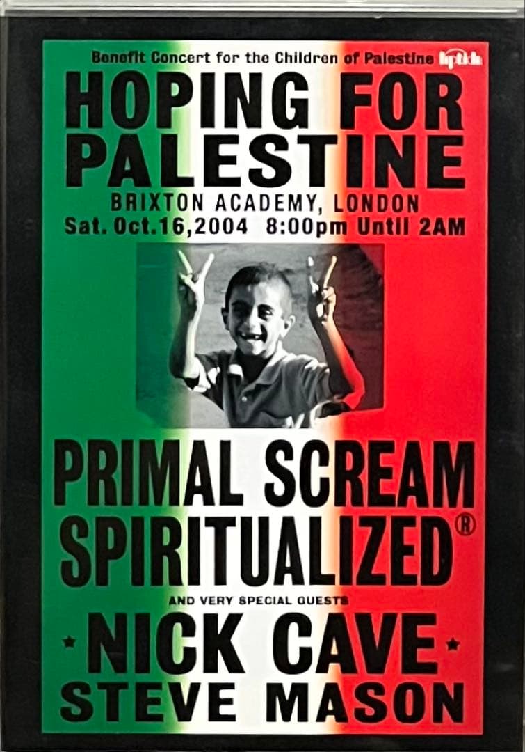 HOPING FOR PALESTINE パレスチナに希望を チャリティLIVE