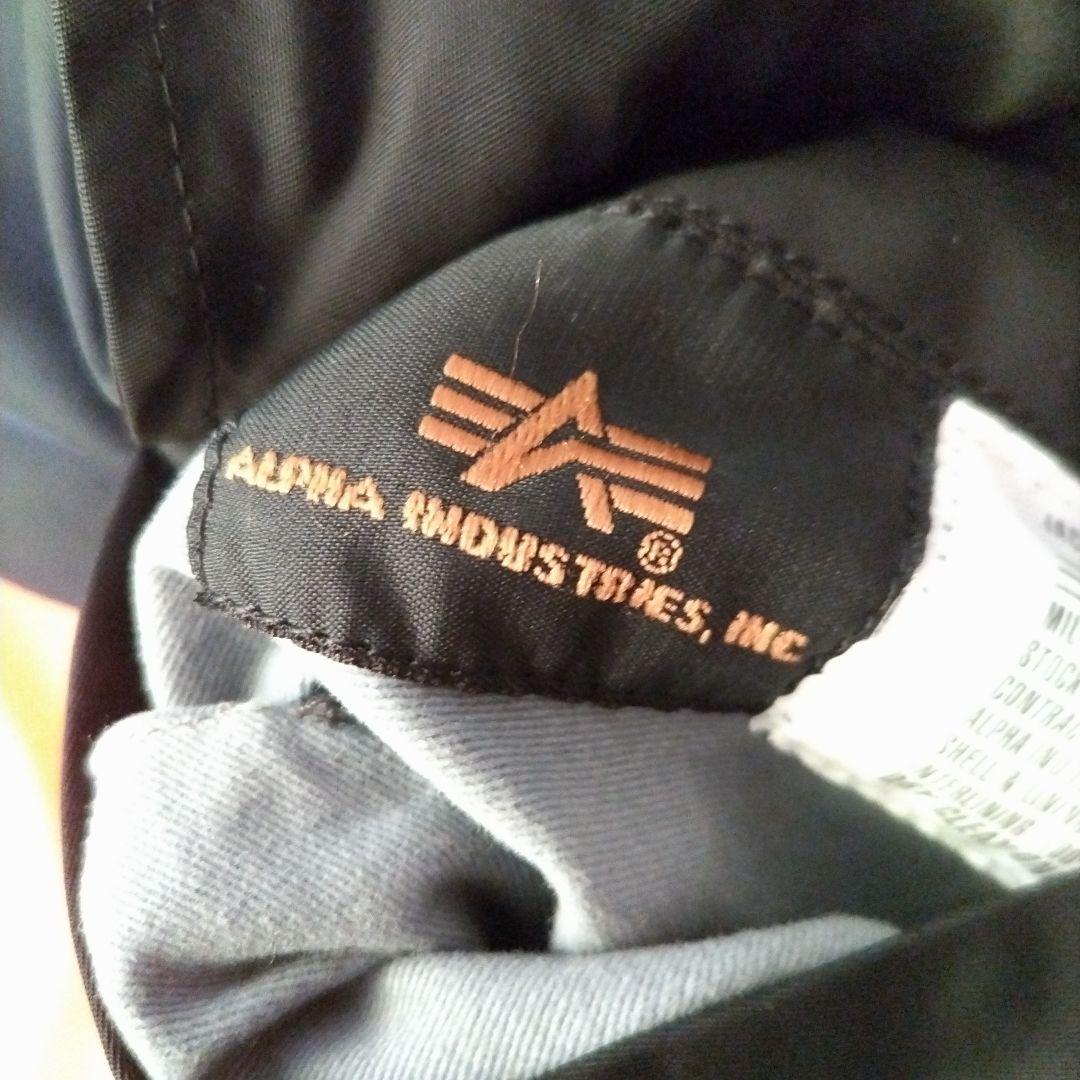 Alpha industries 　MA-1　黒