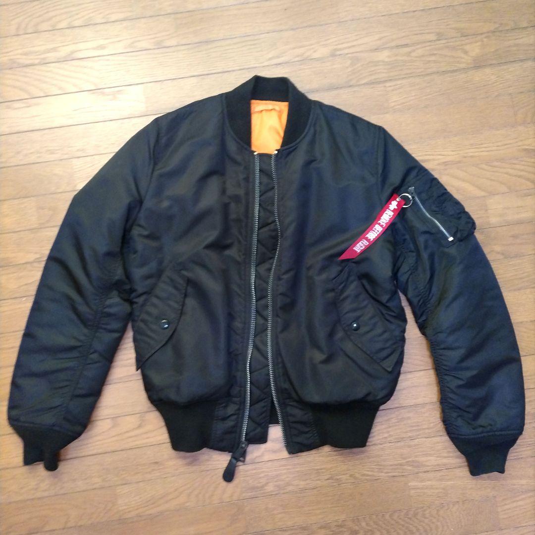 Alpha industries 　MA-1　黒