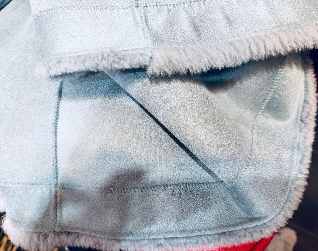 リアルファー付きムートンロングコート