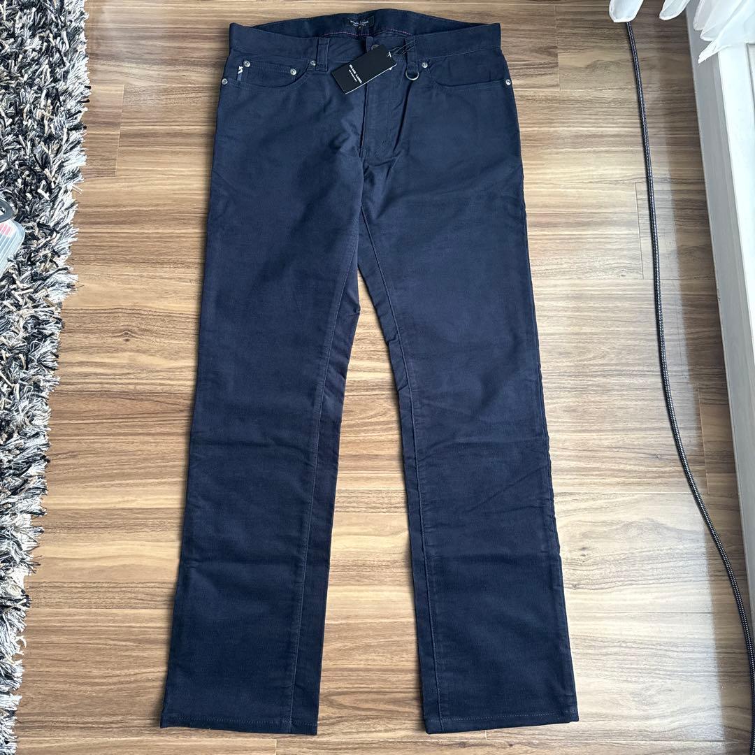 Burberry BLACK LABELコーデュロイパンツ ネイビー 新品