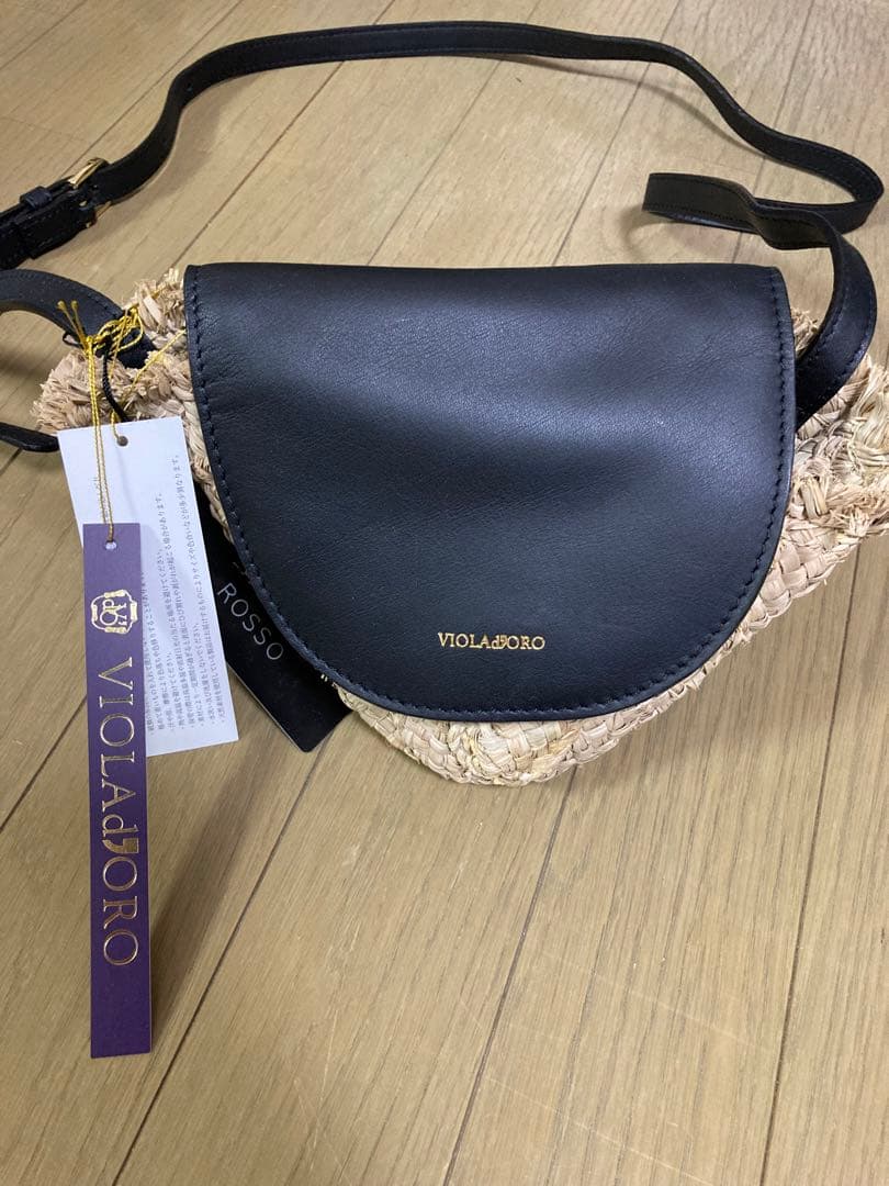 専用です【タグ付き】ヴィオラドーロ　ショルダーバッグ　かご