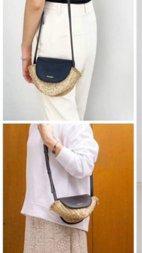 専用です【タグ付き】ヴィオラドーロ　ショルダーバッグ　かご