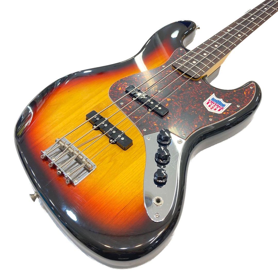 【美品】Fender JAPAN JazzBass JB62-US サンバースト