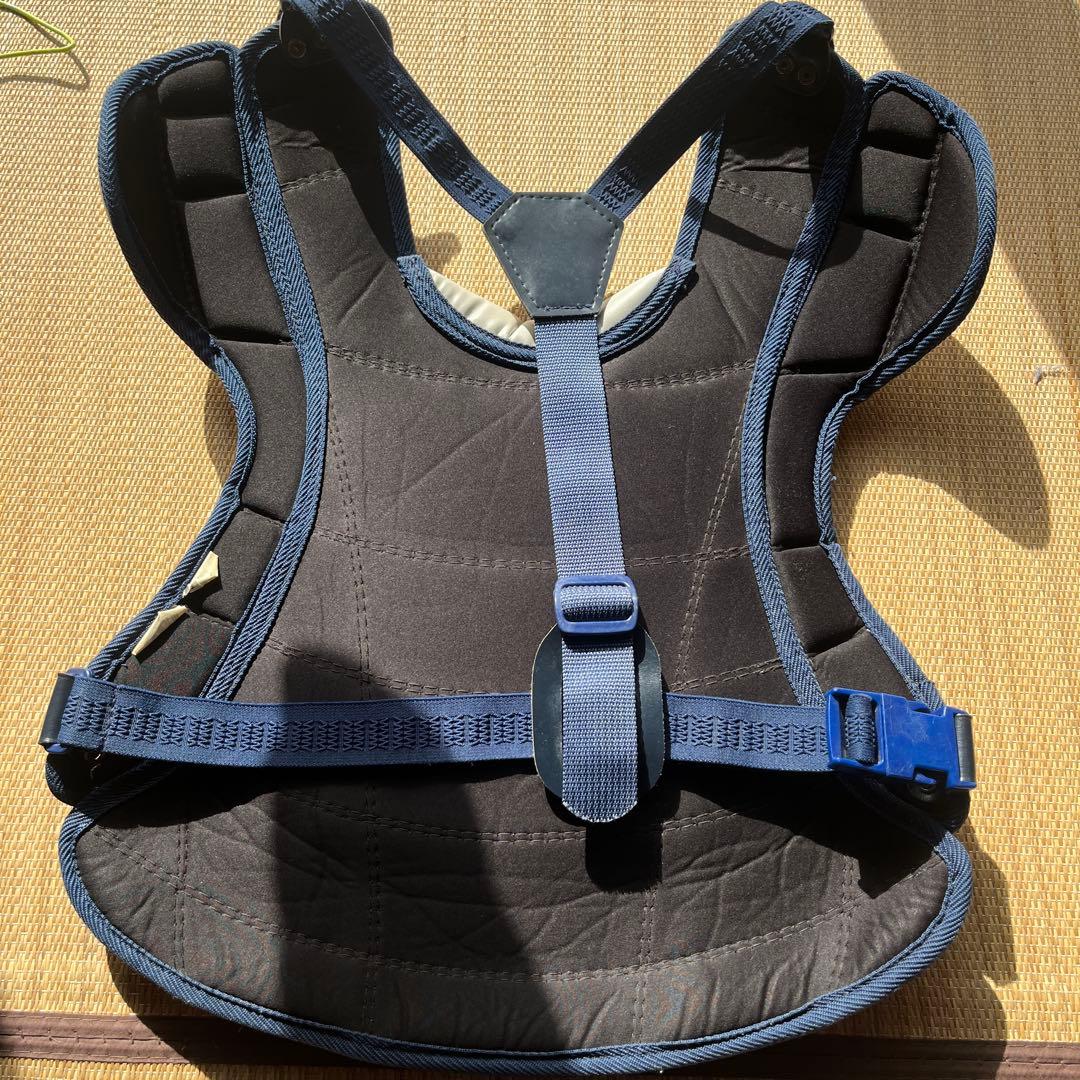 ハタケヤマキャッチャー防具セット ネイビー 少年用