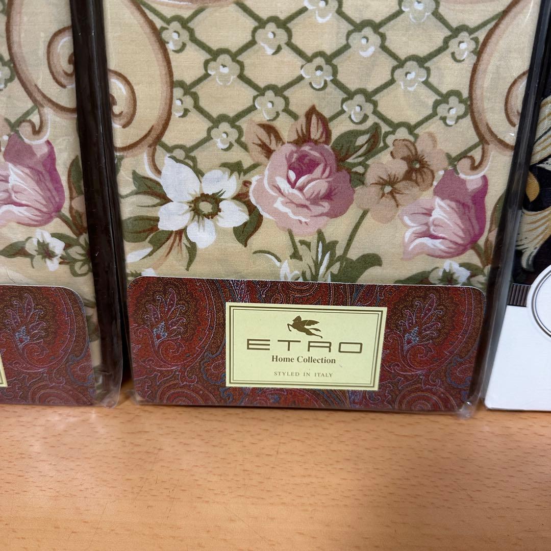 未使用　ETRO エトロ sanderson ピローケース　セット