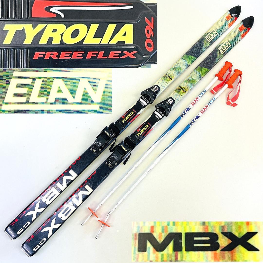 スキー ELAN MBX C5 Monoblock 180cm TYROLIA 760