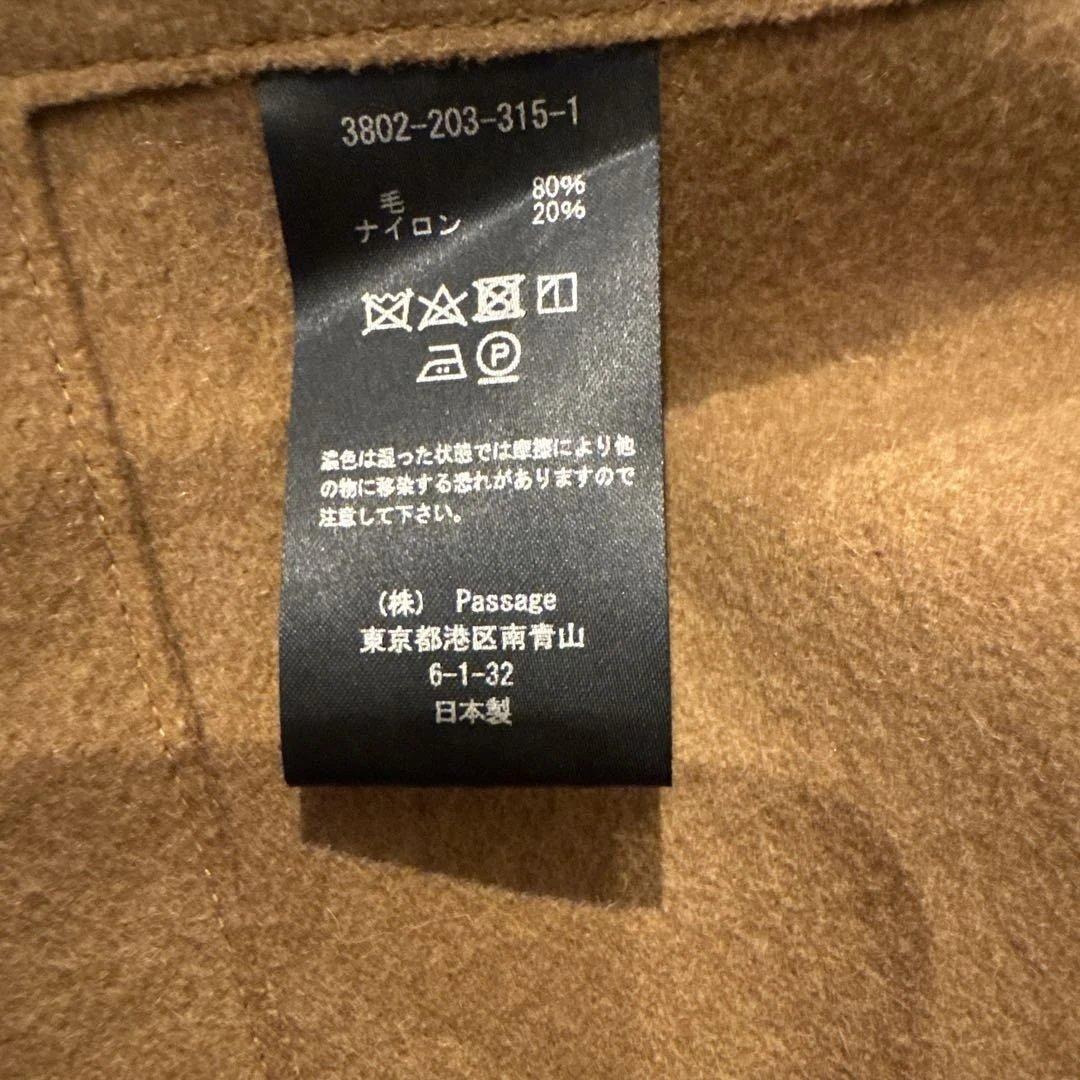 COGTHEBIGSMOKE コグザビッグスモーク スクエアコート キャメル