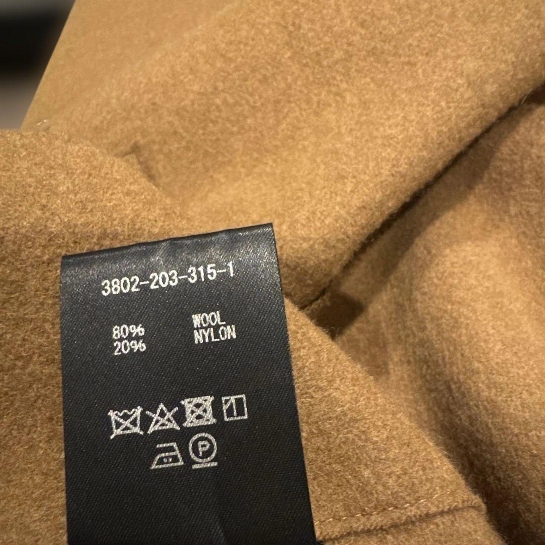 COGTHEBIGSMOKE コグザビッグスモーク スクエアコート キャメル