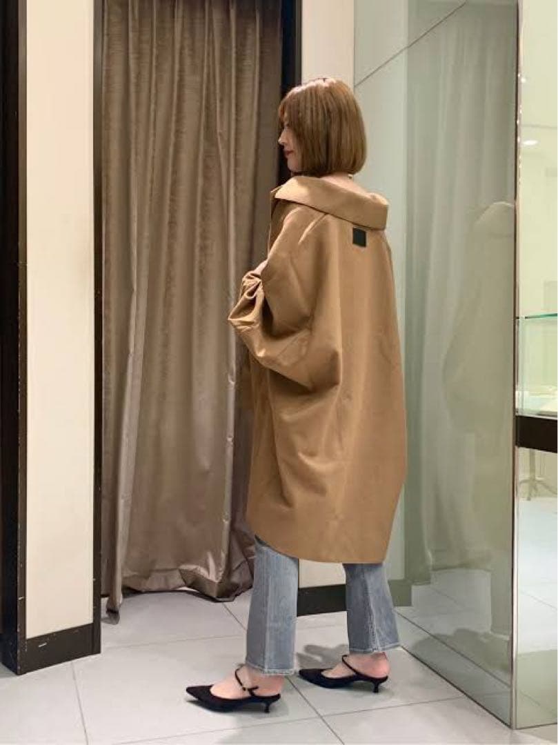 COGTHEBIGSMOKE コグザビッグスモーク スクエアコート キャメル