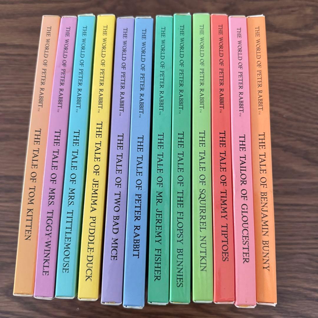 絵本The World of Peter Rabbit 全12巻ピーターラビット